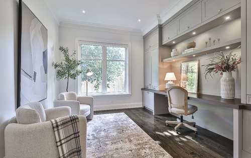 Home staging Oakville living room